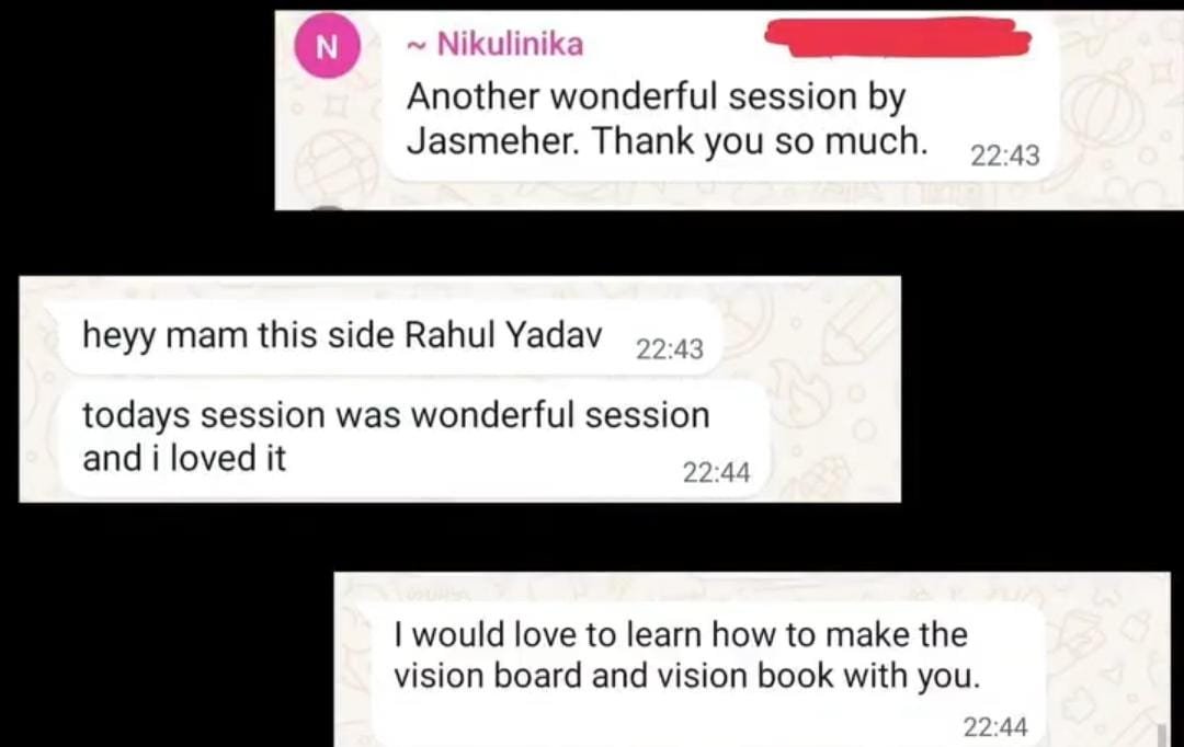 Healing Workshop Moment